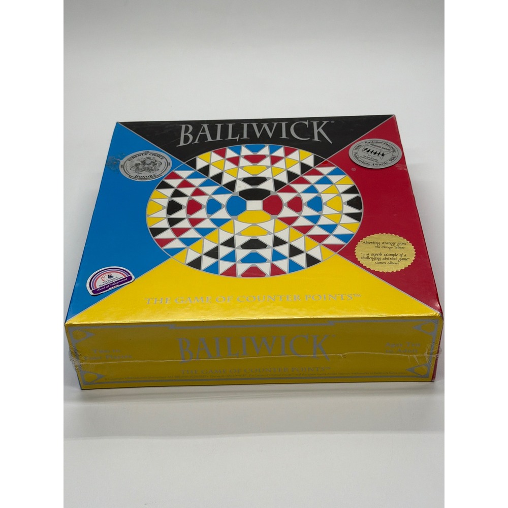 Bailiwick The Game of Counter Points 1994 Vintage Strategy Board Game New Sealed
